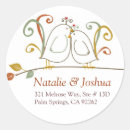 Search for lovebirds wedding stickers Cute