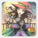 Search for autumn cat stickers Witches