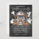 Recherche de maison hantée halloween invitations Fête d'halloween