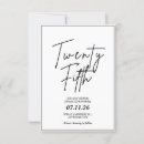 Search for twenty five birthday invitations Adult birthday party