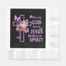 Search for god bless napkins Christian