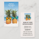 Search for pineapple business cards Travel