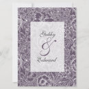 Search for eggplant wedding invitations Victorian