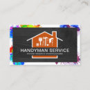 Search for painter and decorator business cards Contractor