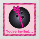 Recherche de bowling ball anniversaire invitations Fête