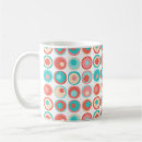 Search for peach and green mugs Retro