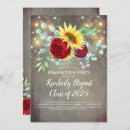 Search for sunflower graduation invitations Floral