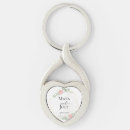 Recherche de rose romantique porteclés Aquarelle