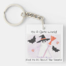 Search for pink hat keychains Halloween