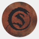 Search for dragon silhouette stickers Smaug