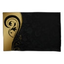 Search for stylish gold pillowcases Black