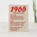 Recherche de 1965 anniversaire cartes Année de naissance