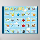 Search for alphabets posters English