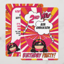 Recherche de superhero invitations Filles