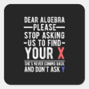 Search for math student stickers Funny