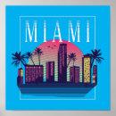 Search for retro miami travel posters Illustration