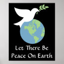 Search for world peace on earth posters Anti war