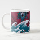Recherche de crimson tasses Cramoisi