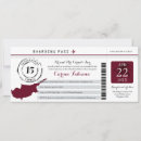Search for old map invitations Boarding pass