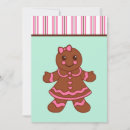Search for gingerbread invitations Girl