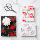 Search for bright red wrapping paper Trendy