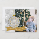 Search for silver and gold christmas cards Snowflakes