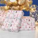 Search for pink reindeer wrapping paper Xmas