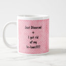 Recherche de divorce tasses mugs Rose