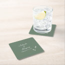 Search for olive green coasters Elegant