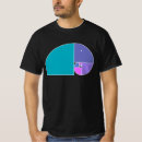Search for three spirals tshirts Golden ratio