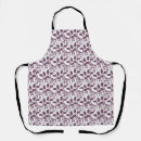 Search for dark purple aprons Seamless pattern