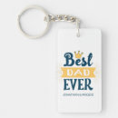 Search for cute fathers day keychains Best dad ever