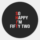 Search for fifty two stickers 52 years