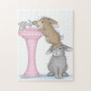 Recherche de lunatique puzzles Lapin