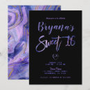 Search for purple black sweet 16 Birthday