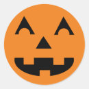 Search for jack o lantern face stickers Orange