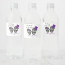 Search for halloween wedding water bottle labels Goth