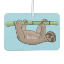 Search for sloth car air fresheners Cute