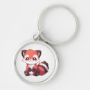 Search for cute red panda keychains Animal