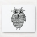 Recherche de dessins hiboux tapis souris Oiseau