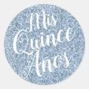 Search for glitter envelope seals Quinceanera
