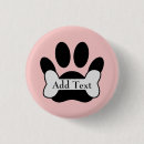 Search for bones round buttons Dog