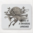 Search for language standard mousepads Black and white