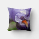 Recherche de gouttes de pluie coussins Violet