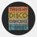 Recherche de danseurs disco autocollants Dancelière