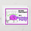 Search for bowling lane invitations Strike