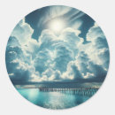 Search for beautiful view stickers Sunset