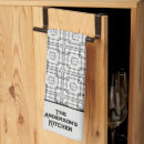 Search for black and white squares tea towels Geometric