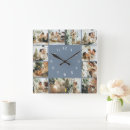 Recherche de bleu simple horloges Anniversaire