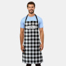 Search for black and white plaid aprons Lumberjack